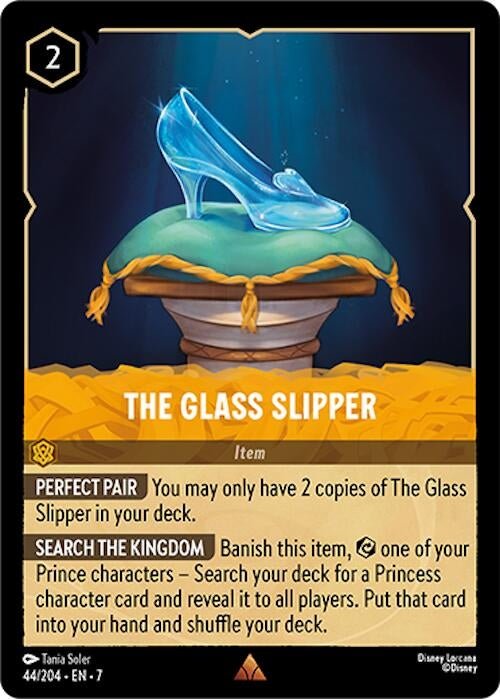 Disney Lorcana - The Glass Slipper (44/204) (Archazia's Island)