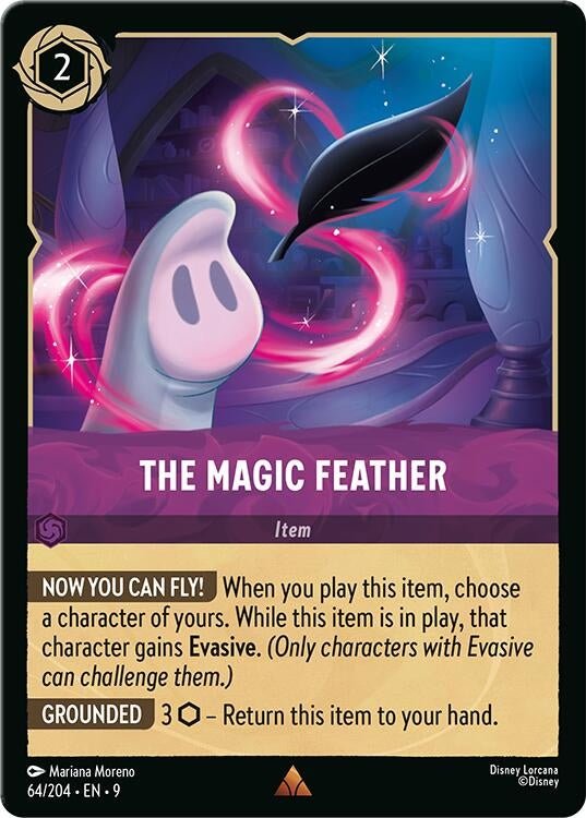 Disney Lorcana - The Magic Feather (64/204) (Fabled)