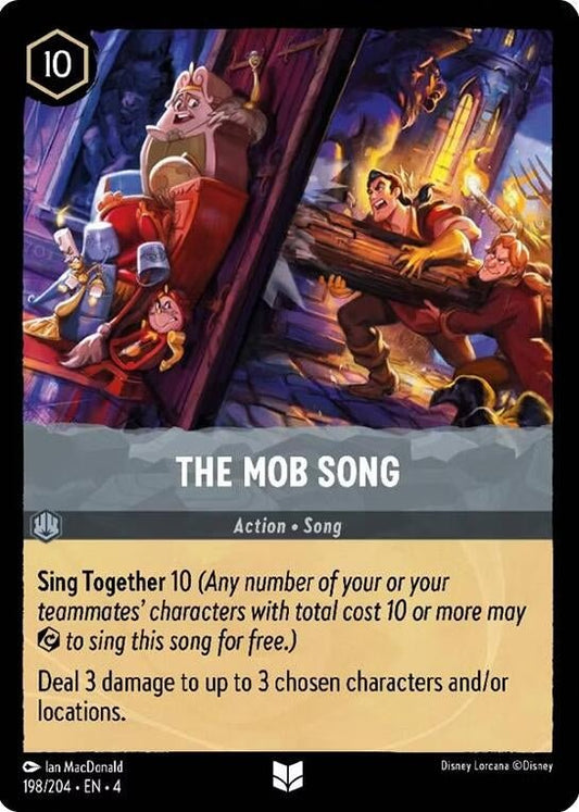 Disney Lorcana - The Mob Song (198/204) (Ursula's Return)