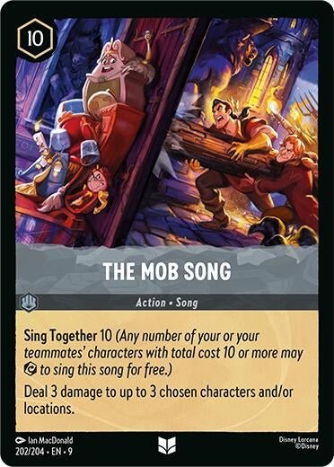 Disney Lorcana - The Mob Song (202/204) (Fabled)