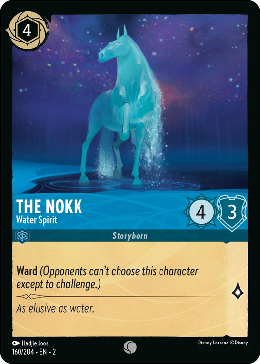 Disney Lorcana - The Nokk - Water Spirit (160/204) (Rise of the Floodborn)