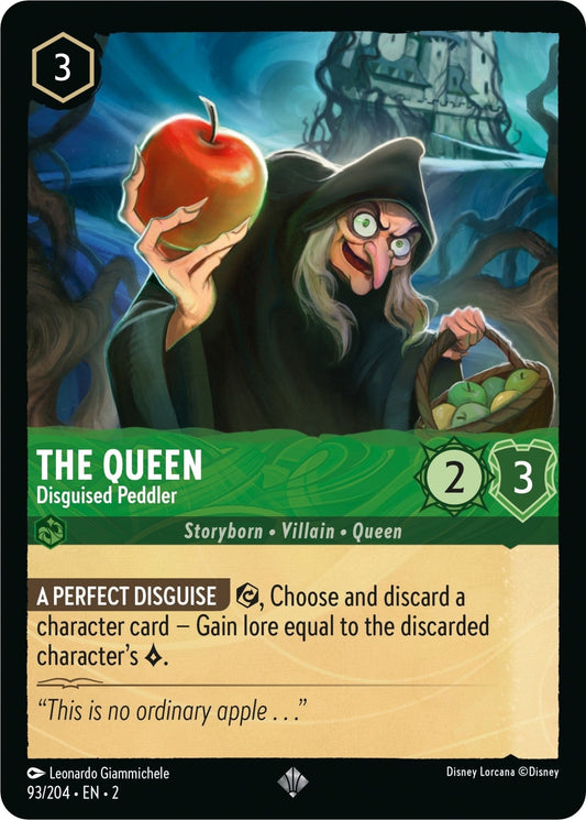 Disney Lorcana - The Queen - Disguised Peddler (93/204) (Rise of the Floodborn)