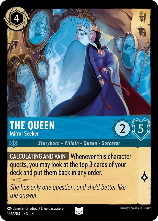 Disney Lorcana - The Queen - Mirror Seeker (156/204) (Into the Inklands)