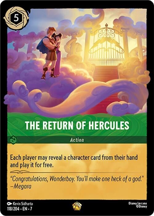 Disney Lorcana - The Return of Hercules (118/204) (Archazia's Island)