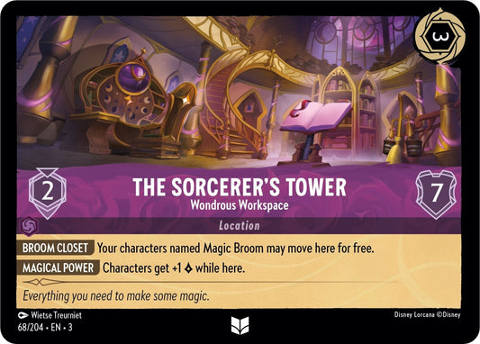 Disney Lorcana - The Sorcerer's Tower - Wondrous Workspace (68/204) (Into the Inklands)