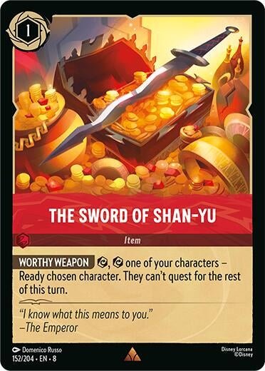 Disney Lorcana - The Sword of Shan Yu (152/204) (Reign of Jafar)