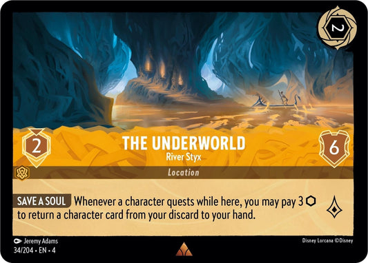 Disney Lorcana - The Underworld - River Styx (34/204) (Ursula's Return)