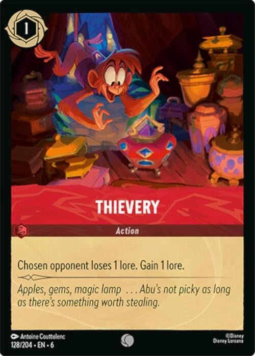 Disney Lorcana - Thievery (128/204) (Azurite Sea)