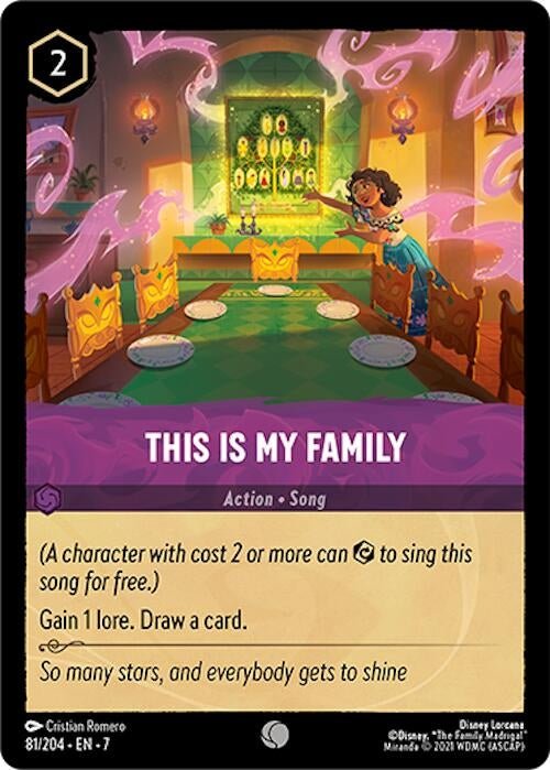 Disney Lorcana - This Is My Family (81/204) (Archazia's Island)