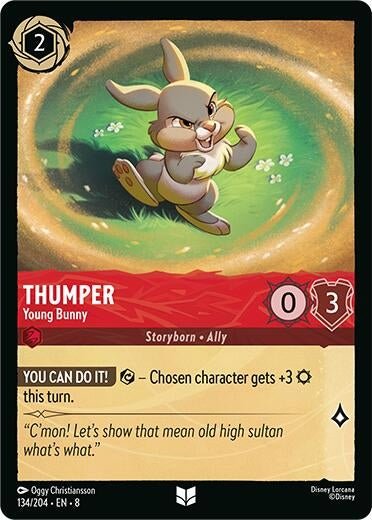 Disney Lorcana - Thumper - Young Bunny (134/204) (Reign of Jafar)