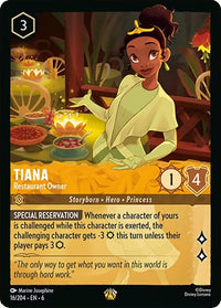 Tiana - Restaurant Owner (16/204) (Azurite Sea) by LAB7 Malta, Europe