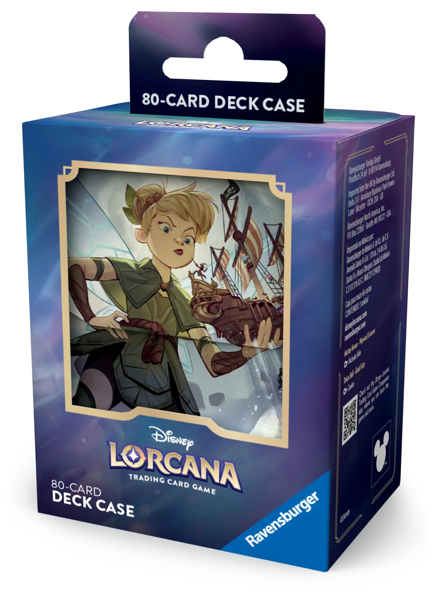 Ravensburger - Disney Lorcana Tinker Bell Deck Box – Chapter 8 (Reign of Jafar)