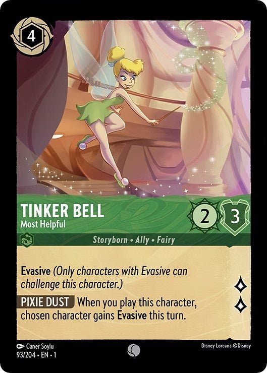 Disney Lorcana - Tinker Bell - Most Helpful (93/204) (The First Chapter)