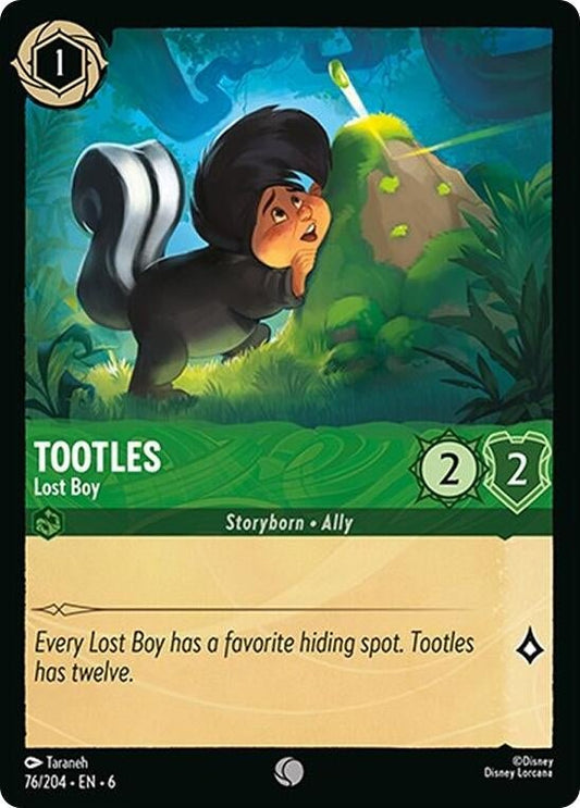 Disney Lorcana - Tootles - Lost Boy (76/204) (Azurite Sea)