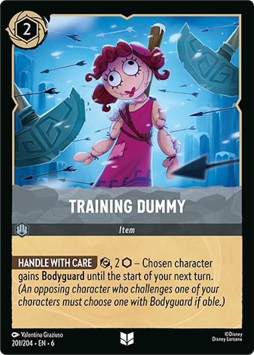 Disney Lorcana - Training Dummy (201/204) (Azurite Sea)