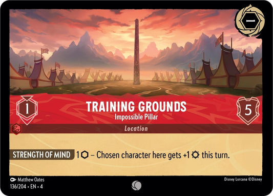 Disney Lorcana - Training Grounds - Impossible Pillar (136/204) (Ursula's Return)