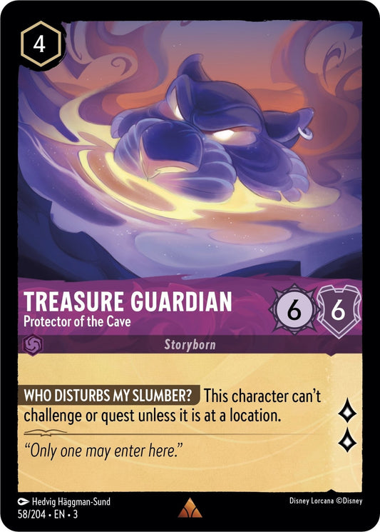 Disney Lorcana - Treasure Guardian - Protector of the Cave (58/204) (Into the Inklands)