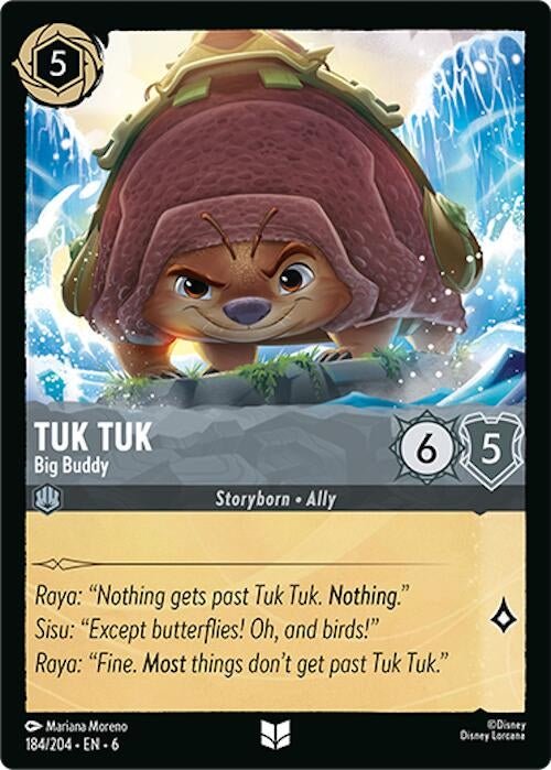 Disney Lorcana - Tuk Tuk - Big Buddy (184/204) (Azurite Sea)