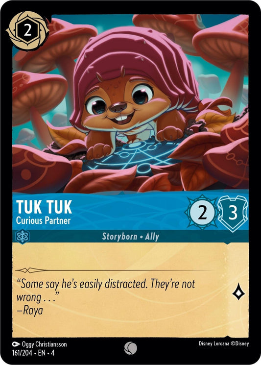 Disney Lorcana - Tuk Tuk - Curious Partner (161/204) (Ursula's Return)
