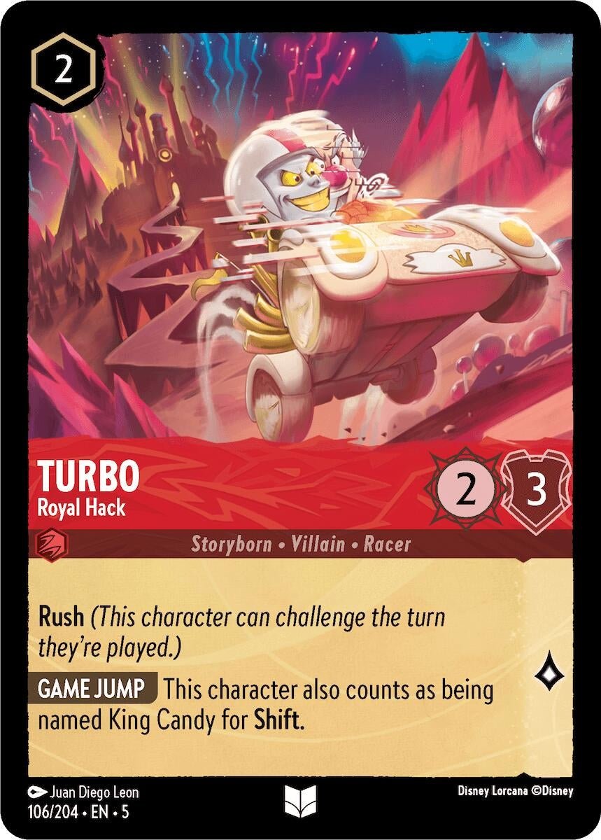 Disney Lorcana - Turbo - Royal Hack (106/204) (Shimmering Skies)
