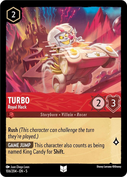 Disney Lorcana - Turbo - Royal Hack (106/204) (Shimmering Skies)