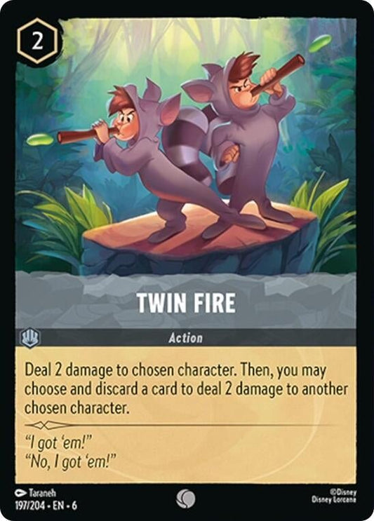 Disney Lorcana - Twin Fire (197/204) (Azurite Sea)
