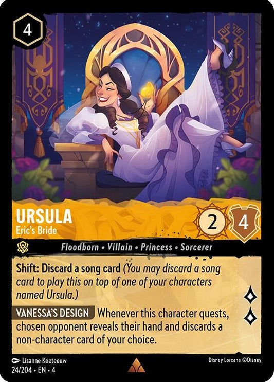 Disney Lorcana - Ursula - Eric's Bride (24/204) (Ursula's Return)