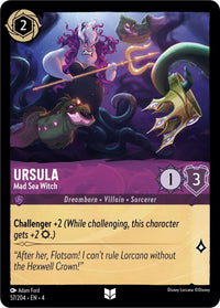 Ursula - Mad Sea Witch (57/204) (Ursula's Return) by LAB7 Malta, Europe