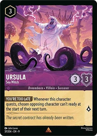 Ursula - Sea Witch (37/204) (Fabled) by LAB7 Malta, Europe
