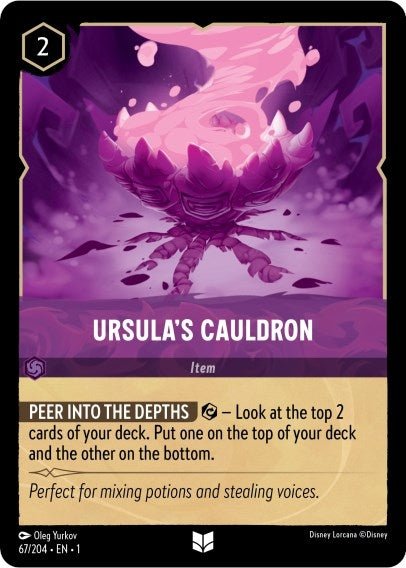 Disney Lorcana - Ursula's Cauldron (67/204) (The First Chapter)