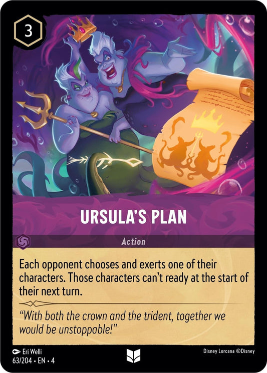 Disney Lorcana - Ursula's Plan (63/204) (Ursula's Return)