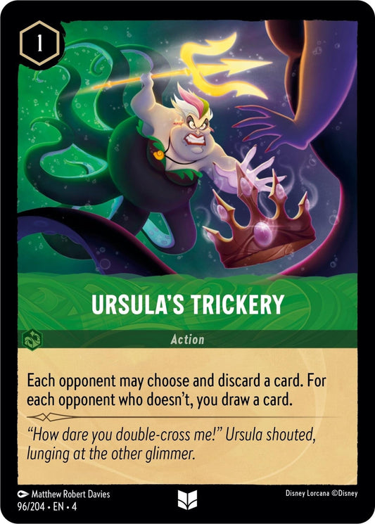 Disney Lorcana - Ursula's Trickery (96/204) (Ursula's Return)