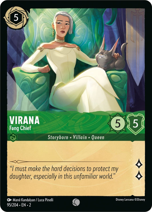 Disney Lorcana - Virana - Fang Chief (95/204) (Rise of the Floodborn)