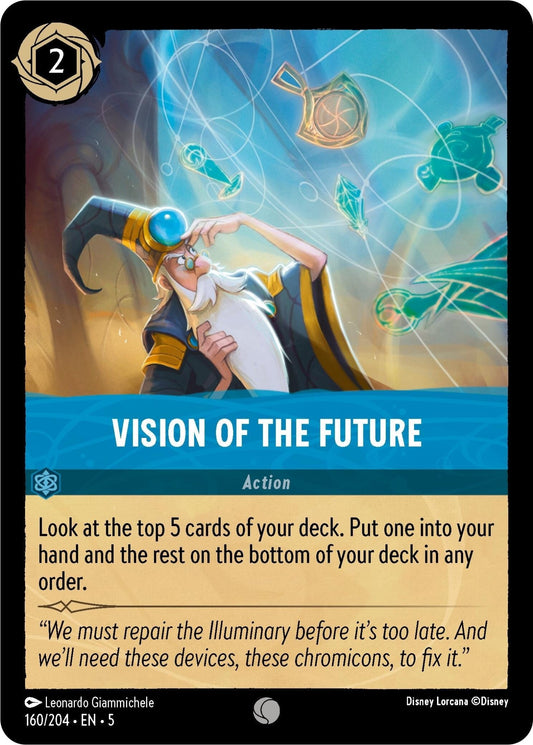 Disney Lorcana - Vision of the Future (160/204) (Shimmering Skies)