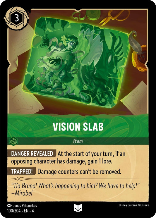 Disney Lorcana - Vision Slab (100/204) (Ursula's Return)