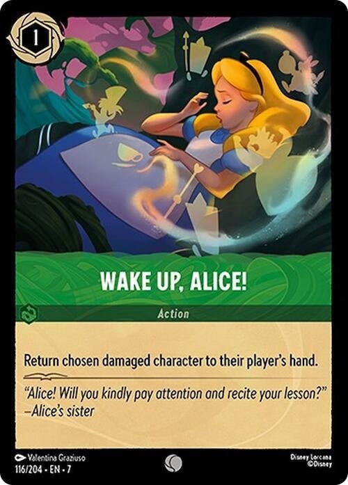 Disney Lorcana - Wake Up, Alice! (116/204) (Archazia's Island)