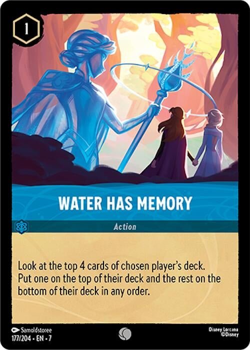 Disney Lorcana - Water Has Memory (177/204) (Archazia's Island)