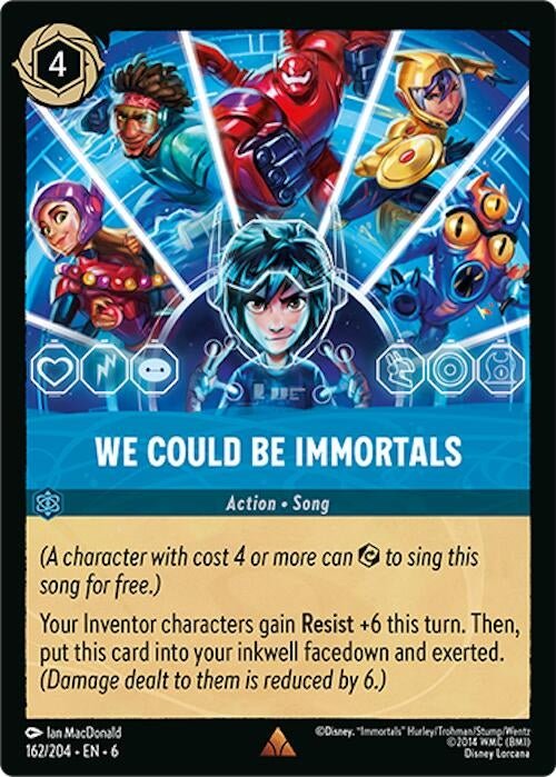 Disney Lorcana - We Could Be Immortals (162/204) (Azurite Sea)
