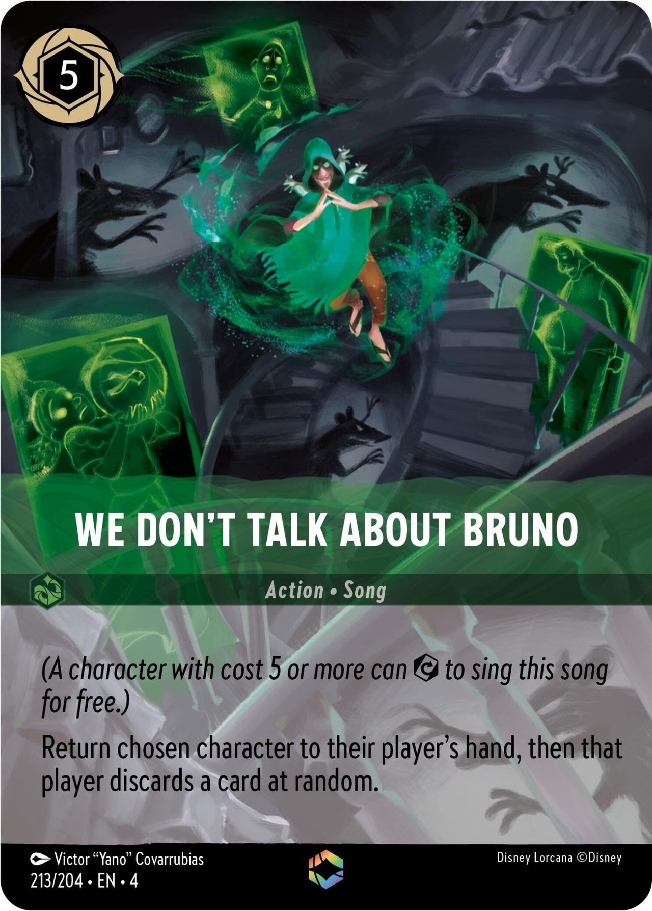 We Don't Talk About Bruno (Enchanted) (213/204) (Ursula's Return) by LAB7 Malta, Europe