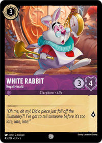 White Rabbit - Royal Herald (43/204) (Shimmering Skies) by LAB7 Malta, Europe