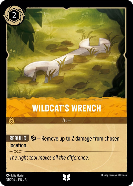 Disney Lorcana - Wildcat's Wrench (31/204) (Into the Inklands)