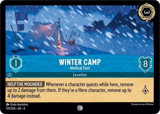Disney Lorcana - Winter Camp - Medical Tent (170/204) (Ursula's Return)