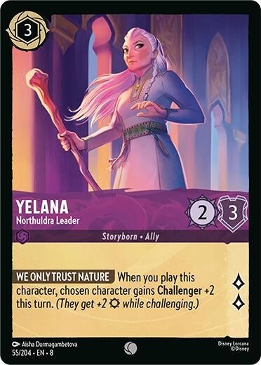 Disney Lorcana - Yelana - Northuldra Leader (55/204) (Reign of Jafar)