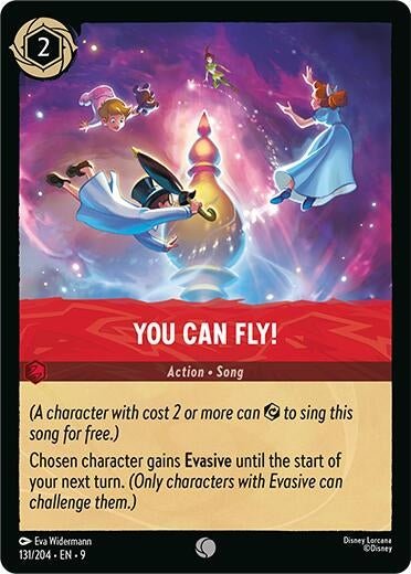Disney Lorcana - You Can Fly! (131/204) (Fabled)