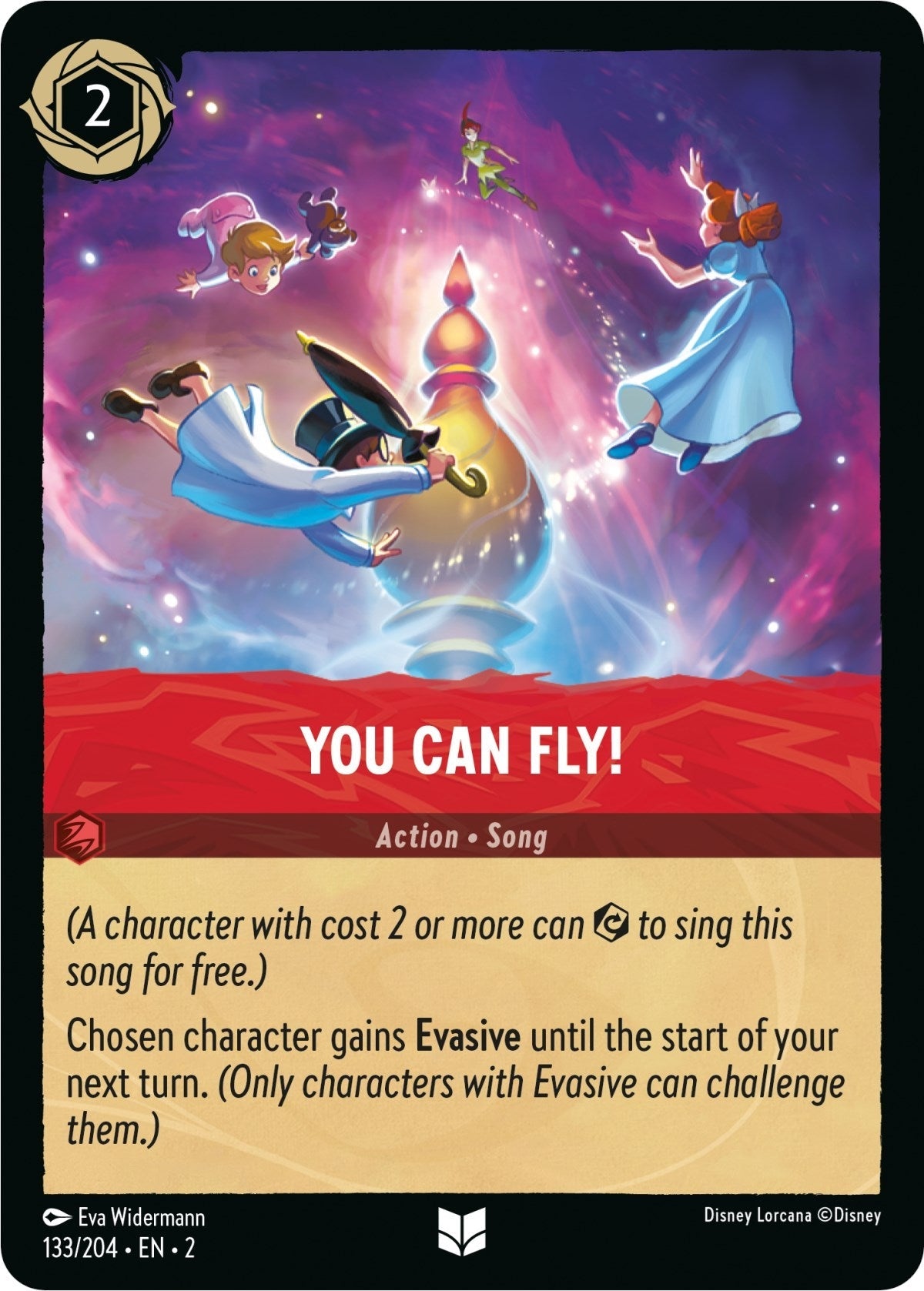 Disney Lorcana - You Can Fly! (133/204) (Rise of the Floodborn)