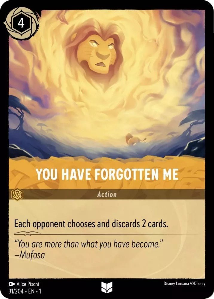 Disney Lorcana - You Have Forgotten Me (31/204) (The First Chapter)