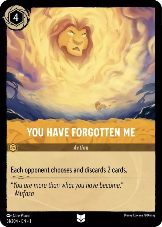 Disney Lorcana - You Have Forgotten Me (31/204) (The First Chapter)