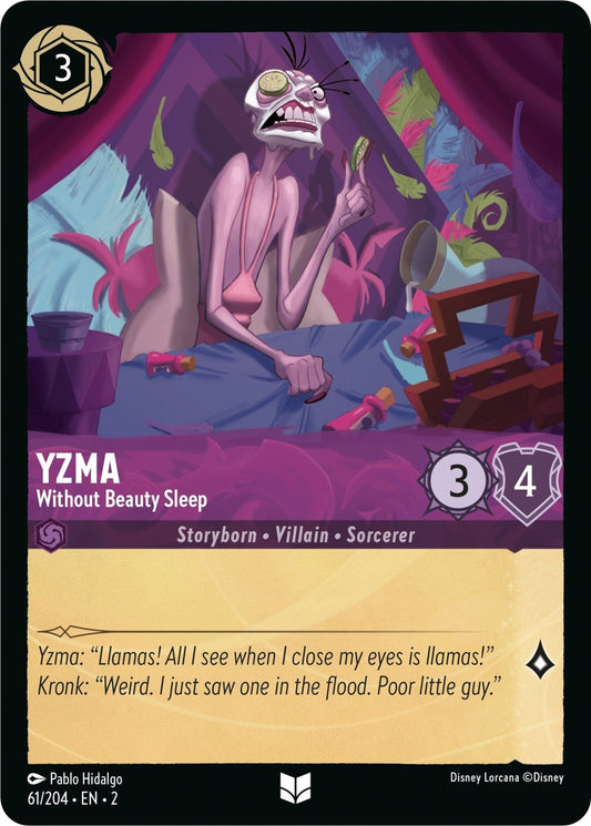 Disney Lorcana - Yzma - Without Beauty Sleep (61/204) (Rise of the Floodborn)