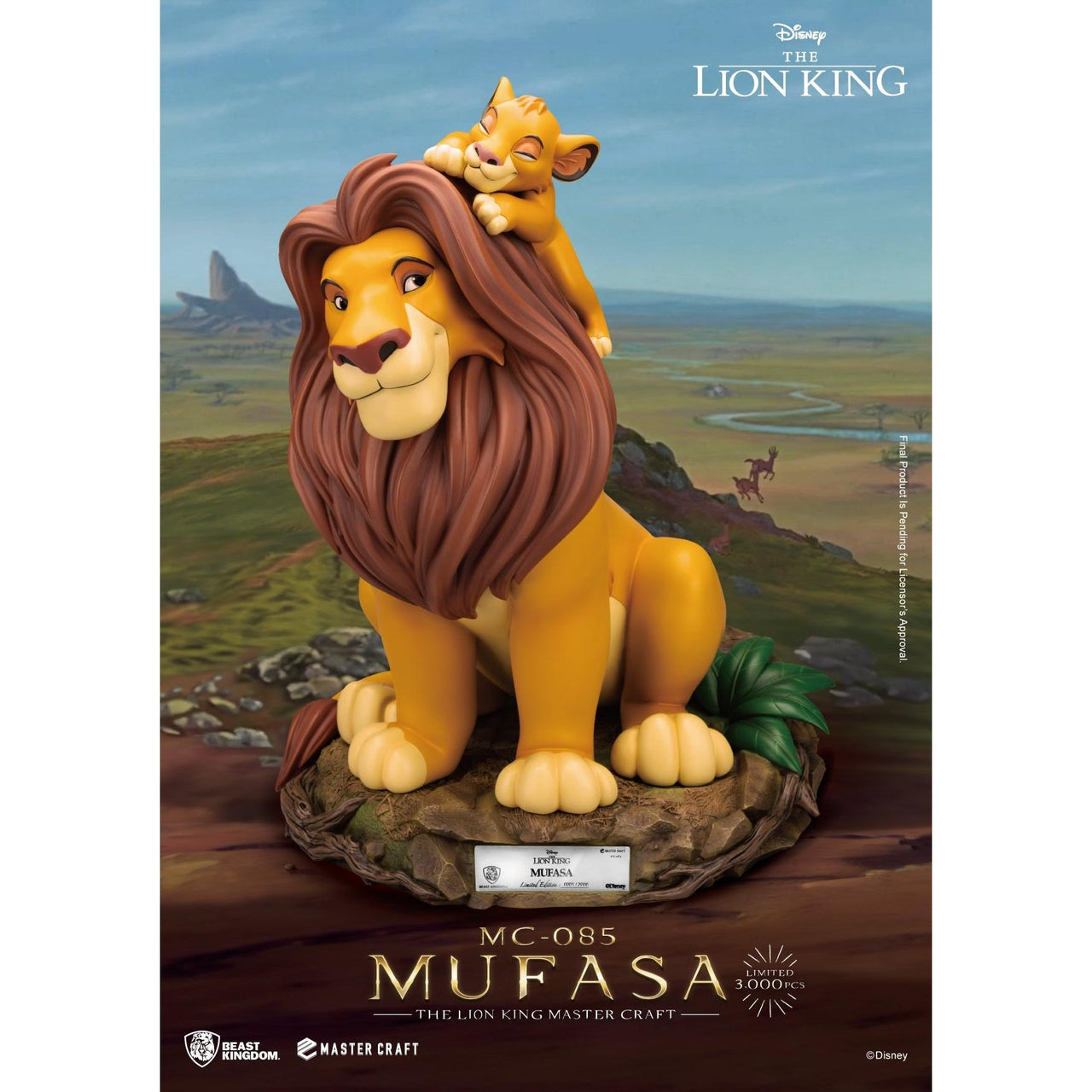 Disney Master Craft Statue The Lion King Mufasa 36 cm in Malta | LAB7