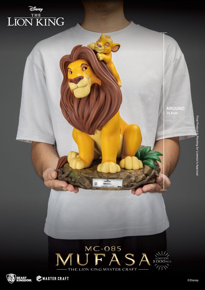 Disney Master Craft Statue The Lion King Mufasa 36 cm by LAB7 Malta, Europe